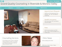 Tablet Screenshot of grandqualitycounseling.com